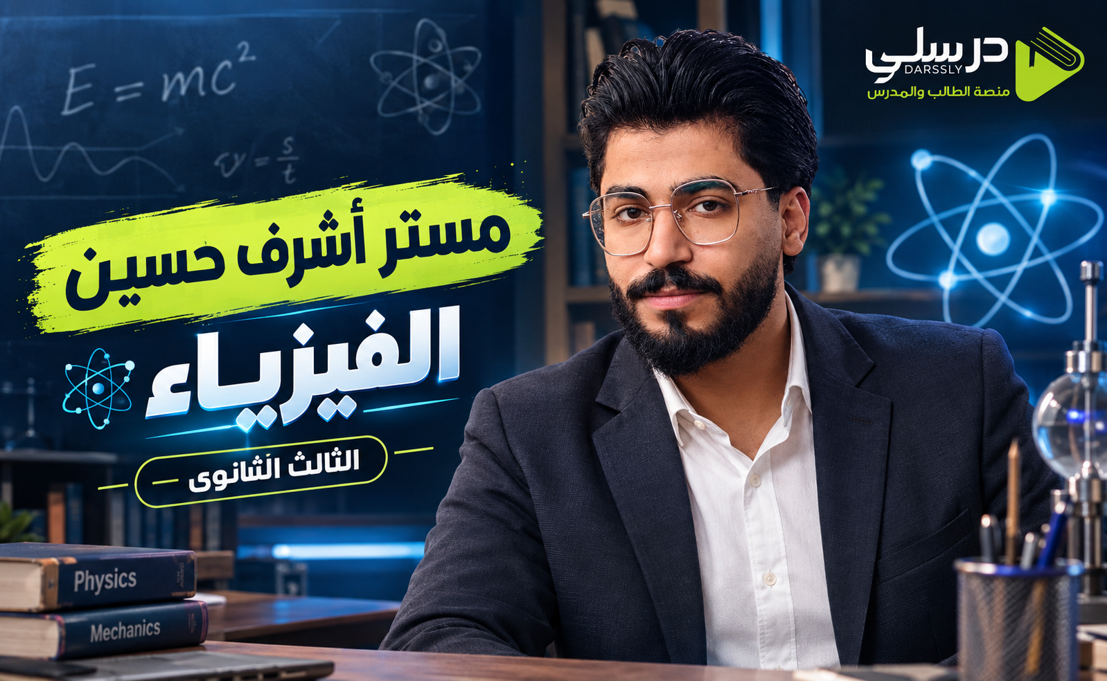 فيزياء - الصف الثالث الثانوى -  مستر أشرف حسن
